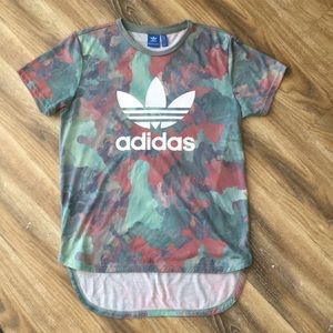 Adidas Originals Pastel Camo Boyfriend Tee